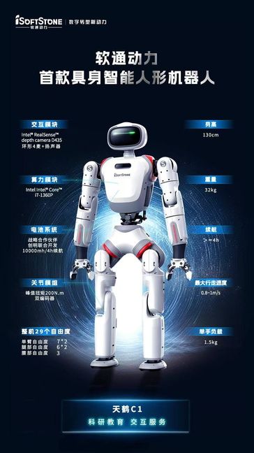 创明新能源携手软通动力为具身智能双足机器人注入澎湃新动力