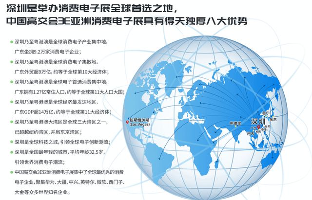 西有美国拉斯维加斯CES展·东有中国深圳高交会3E亚洲消费电子展(图3)