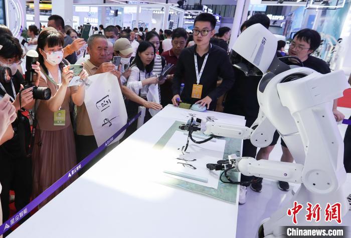全球机器人在北京“大显身手”体验“机智”未来(图2)