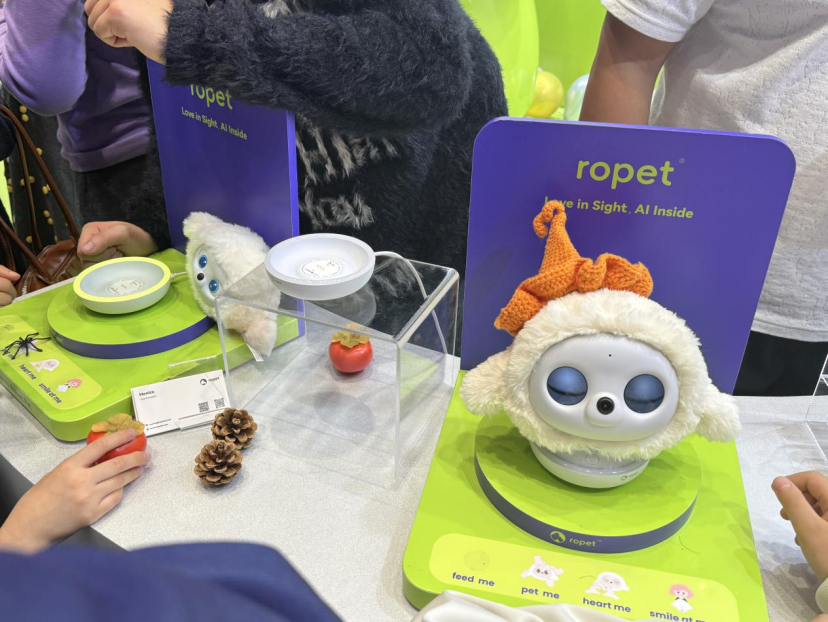 Emc易倍体育：【实探】火了！AI陪伴机器人成为这场科技展“最靓的崽”！雷军、俞敏洪、朱啸虎等投资人已出手！(图3)