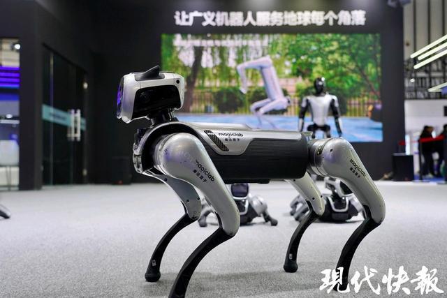 Emc易倍体育：能写诗、能跳舞……2025世界智能制造大会上演机器人技能大PK(图4)