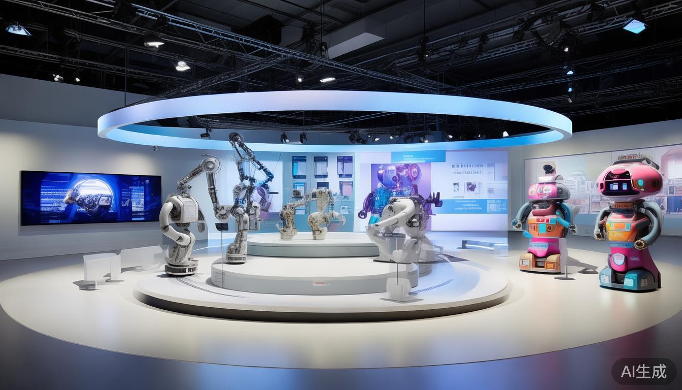 人形机器人竟在进博会激烈格斗！未来科技已经进化到这种程度了吗？(图2)